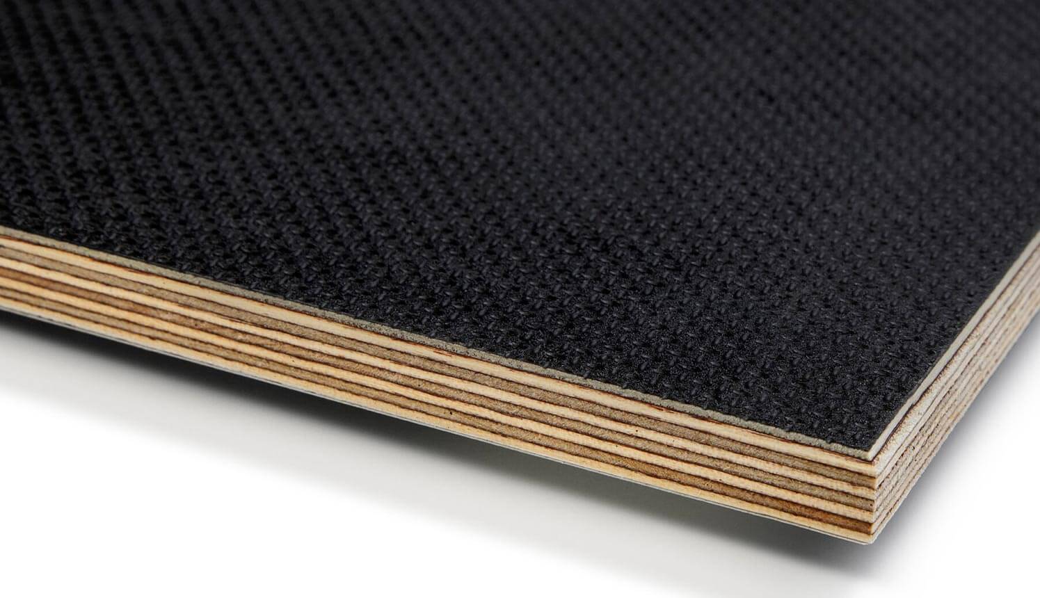 Contreplaqué filmé antidérapant Contreplaqué filmé antidérapant pour planchers, plateformes, échafaudages ou carrosserie